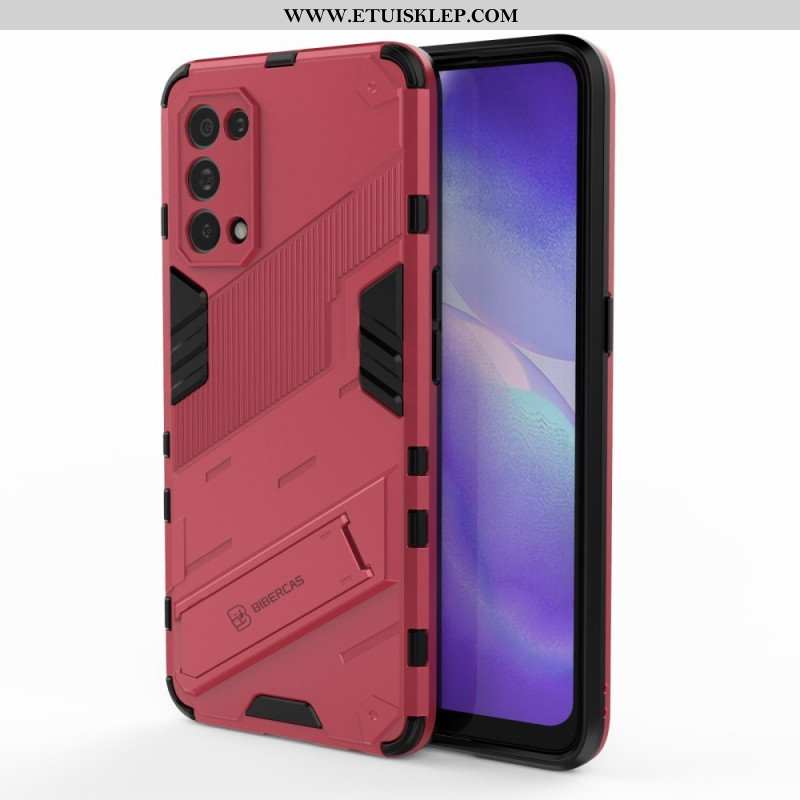 Etui do Oppo Find X3 Lite Zdejmowany Stojak W Dwóch Pozycjach Bez Użycia Rąk